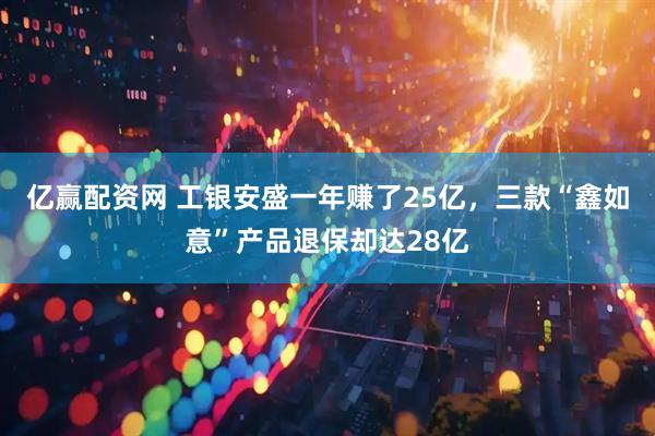 亿赢配资网 工银安盛一年赚了25亿，三款“鑫如意”产品退保却达28亿