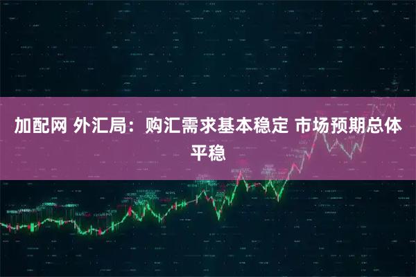 加配网 外汇局：购汇需求基本稳定 市场预期总体平稳