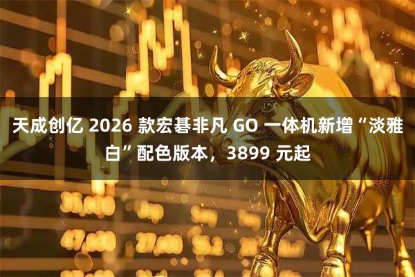 天成创亿 2026 款宏碁非凡 GO 一体机新增“淡雅白”配色版本,3899 元起
